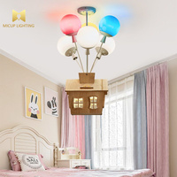 Lampes à suspension modernes pour chambre d'enfants Lampe à suspension en bois pour chambre d'enfant de princesse Lustre de cuisine pour salon