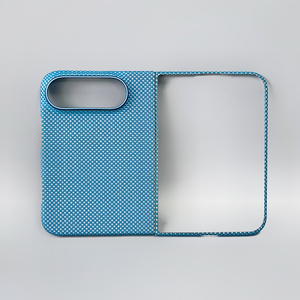 เคสพับได้ V-K01 พร้อมกรอบด้านหน้าแบบโปร่ง บานพับเปิดด้านซ้าย ด้านหลังทำจากใยอะรามิด แม่เหล็กสำหรับ iPhone Duo - Product Image 3