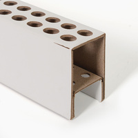 Plateau d'insertion en plastique de munitions personnalisé de 9mm pour le stockage de munitions