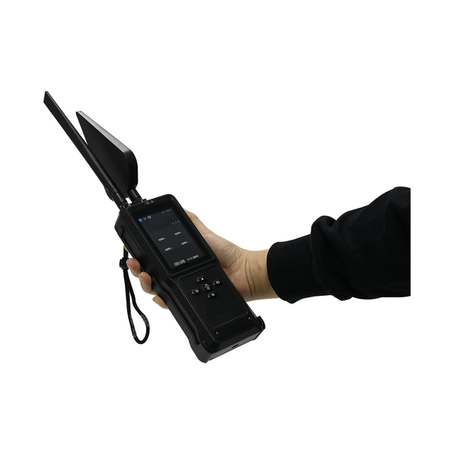 AGD Hot Sale Handheld Drone Detector for Drone Defense System Portable Wireless 1-3km UAV Frequency Detection System
