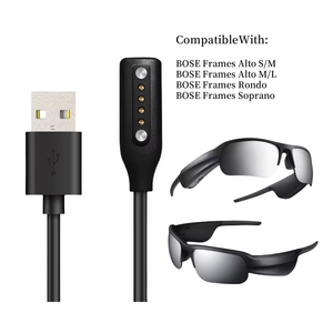 Adaptateur de <span class=keywords><strong>chargeur</strong></span> de lunettes intelligentes Câble de charge Fil pour cadres <span class=keywords><strong>Bose</strong></span> Alto S M L Rondo Soprano Ténor Adaptateur magnétique portable - Product Image 1