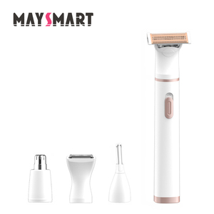 <span class=keywords><strong>Depiladora</strong></span> eléctrica inalámbrica recargable para mujer, limpieza facial, pelo seco y mojado avanzado - Product Image 2