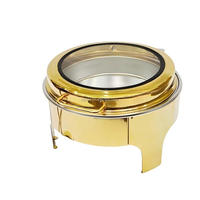 Oferta Especial: Juego de Buffet Yuqi Golden Wedding con Calentador de Alimentos, 6.0L, Acero Inoxidable, con Estantes Ajustables Hidráulicamente para Hospital