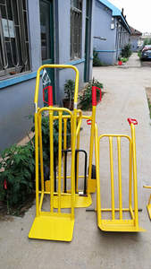 Prix usine <span class=keywords><strong>HT1827AN</strong></span> chariot à main échelle à Six roues escalade revêtement en poudre industriel acier aluminium plastique caoutchouc 200kg - Product Image 5