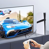 Coque de protection pour PS5 Pro, finition mate blanche, anti-rayures, anti-traces de doigts, compatible avec la console PS5 Pro avec lecteur de disque et version numérique