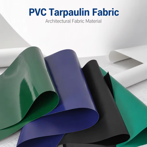 Lona Impermeable de Poliéster Tejido de Alta Resistencia, Verde, Azul, Negro, Material Recubierto de 680g/m² para Toldos de Exterior - Product Image 1