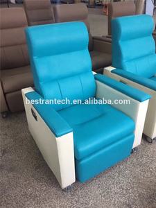 BT-TN008 Dönüştürülebilir Çelik Hasta Transfüzyonu IV Enjeksiyon İnfüzyon Tedavisi Tıbbi Hastane Koltuğu Fiyatları - Product Image 4