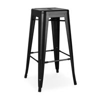 Tabouret de bar industriel vintage moderne en métal chaises tabourets de comptoir bon marché pour le salon extérieur hôtel et parc à vendre