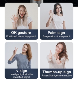 Trépied IA avec Colonne Centrale Rotative à 360 Degrés à l'Horizontale, Trépied Monopode Portable pour Caméra Vidéo de Voyage - Product Image 2