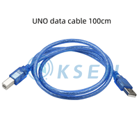 AI-KSEN nouveau et Original câble de données bleu d'imprimante USB pour Aarduno 2560 Dual Port Micro Mini