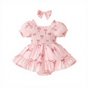 ชุดรอมเปอร์เด็กอ่อนแบบกระดุมแป๊กพิมพ์ลายผีเสื้อพร้อมโลโก้สั่งทำ Natty Yami 1 ชิ้น สำหรับเด็กแรกเกิด ฤดูใบไม้ร่วง เสื้อผ้าเด็กผู้ชายและเด็กผู้หญิง ผ้าทูทู 100% ออร์แกนิค - Product Image 3