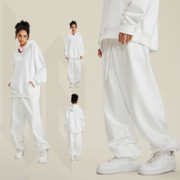 2025Hot Sale unisexe pantalons de survêtement 100 coton peut conception personnalisée broderie impression hommes grande taille pantalons de sport pantalons de survêtement