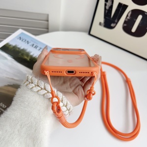 Custodia Trasparente in Acrilico+TPU con Cordino a Tracolla <span class=keywords><strong>per</strong></span> <span class=keywords><strong>iPhone</strong></span> Air 16 15 <span class=keywords><strong>14</strong></span> 17 Pro Max, <span class=keywords><strong>Cover</strong></span> Magnetica <span class=keywords><strong>per</strong></span> Ricarica Wireless - Product Image 5