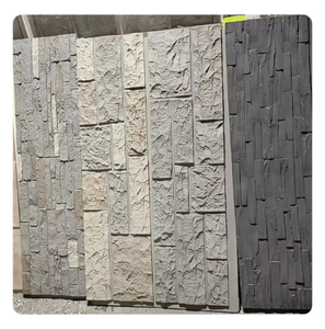 עמיד למים, קיר אבן פו עמיד בפני אש אבן גרניט מלאכותי עבור משטחי אבן טבעית