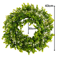 Vente en gros de guirlande suspendue de haute qualité, plante artificielle, herbe, fleur artificielle pour la décoration intérieure et extérieure de la maison et du jardin