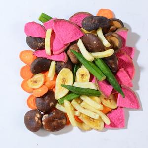 Đậu bắp khô và các loại rau khác hương vị mặn chiên đồ ăn nhẹ Gói Hỗn Hợp Sẵn sàng để ăn hỗn hợp các loại trái cây và rau khoai tây chiên giòn - Product Image 5