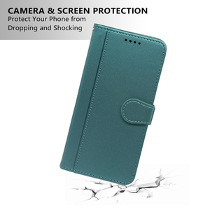 ใหม่เคสโทรศัพท์มือถือกระเป๋าเงินหนังสำหรับ <span class=keywords><strong>OPPO</strong></span> Reno 8T 7A 6 5 <span class=keywords><strong>Pro</strong></span> NFC ที่ใส่บัตรฝาพับแม่เหล็ก - Product Image 2