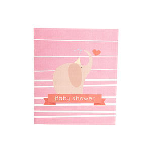 Carte pop-up 3D éléphant animal pour baby shower, artisanat en papier fait main créatif, impression UV, estampage à chaud, carte de vœux DIY, cadeau - Product Image 5