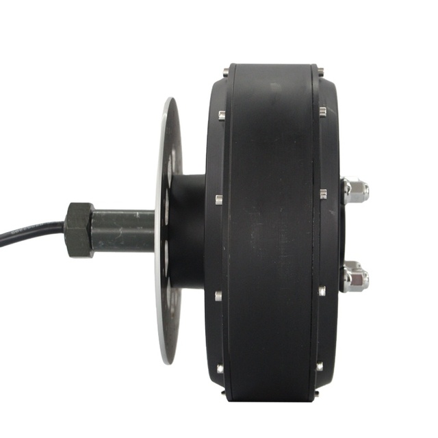 QS Motor 12*5.0 Inch QS260 2000W V4 35H 72V 70kph Electric Car Single Shaft Hub Motor Conversion ATV Go-Kart Golft-Kart