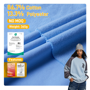 Tela de Felpa Francesa de Algodón y Poliéster de 365 g/m², Tejido de Punto Ligero y Transpirable para Ropa y Sudaderas - Product Image 1