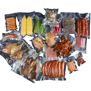 Bolsa <span class=keywords><strong>de</strong></span> Almacenamiento al Vacío <span class=keywords><strong>de</strong></span> Plástico Transparente con Logotipo Personalizado, Sellada por 3 Lados, Bolsa <span class=keywords><strong>de</strong></span> Almacenamiento en Frío para Mantener Frescos Carne, Verduras y Frutas - Product Image 1