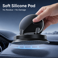 Support de téléphone pour console centrale de voiture avec charge sans fil et navigation, fixation automatique, chargeur adhésif en plastique