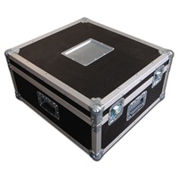 Activités de Performance, éclairage en contreplaqué ATA, chauffant SlimPar Quad 12 IRC 6 Way LED Par Can Flight Case