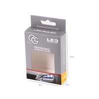 Emballage à fenêtre en PVC transparent à impression personnalisée, boîte de détail avec cintre européen, petites boîtes pour éclairage LED