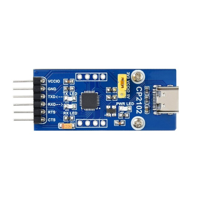 CP2102 USB To UART (TTL) Communication Module, USB-C Connector