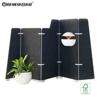 GoodSound matériau recyclé cloison mobile mobilier de bureau séparateur de chambre d'hôtel diviseurs panneau pliable d'insonorisation pour animaux de compagnie