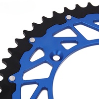 Pignons en alliage d'aluminium CNC de Guangzhou pour la mise à niveau des motos tout-terrain YZ125, YZF250/426/450, WR250/450 et TTR230