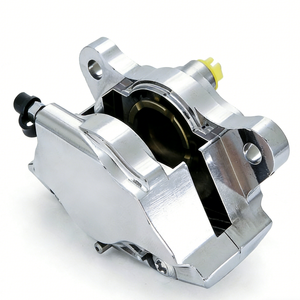 Caliper de Freno Delantero de Alto Rendimiento - Certificado IATF 16949, Aluminio Mecanizado por CNC para Modificación de Motocicletas - Product Image 1