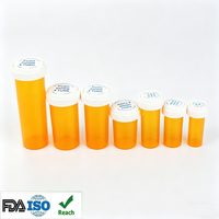Nuevas Tapas de Plástico a Prueba de Niños para Cilindros de Medicamentos Farmacéuticos Rx de 6-60 Dram, 16 oz, Frascos de PP