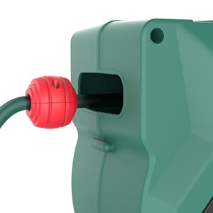 Carrete de manguera de jardín HR020 de 5/8 "y 20m, sistema de riego de carrete de manguera retráctil, carrete de manguera de lavado a presión retráctil automático - Product Image 3