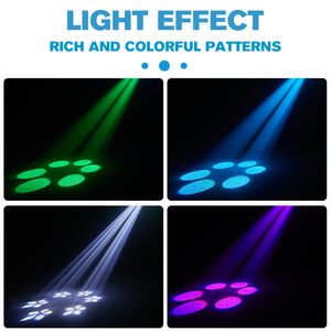 Haz De Luz De Escenario Luz De Cabeza Móvil Multicolor 80W Luz De Escenario Con Efecto Arco Iris Lumires De <span class=keywords><strong>Scne</strong></span> - Product Image 3
