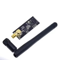 Module émetteur-récepteur RF NRF24L01+PA+LNA de haute qualité avec antenne 2.4G, portée longue distance 1100 mètres, module électronique