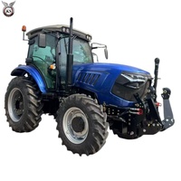 Tracteur à roues 4x4 KESHENG avec prise de force avant/arrière, moteur YTO/Weichai 50-180 CV, multifonctionnel pour les opérations agricoles