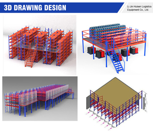 Plataforma de Entrepiso Modular Industrial de Acero - Plataforma con Protección Contra la Corrosión para <span class=keywords><strong>Almacenes</strong></span> Logísticos - Product Image 2