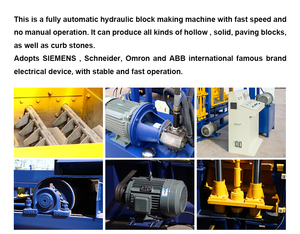 QT4-16 opportunità di business redditizia macchine automatiche per la produzione di blocchi di cemento cavo per piccole industrie in Africa - Product Image 5