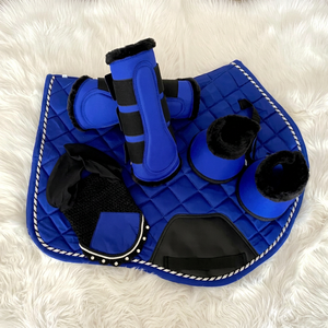 Sudadero de Doma Inglesa Ecológico de Algodón con Forro de Polialgodón, Color Personalizado - Tamaño Cob y Full para Caballos - Product Image 1