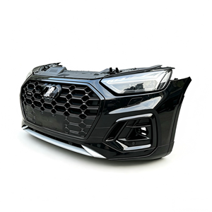 ชุดประกอบแผงหน้ารถยนต์สำหรับ <span class=keywords><strong>Audi</strong></span> <span class=keywords><strong>Q5</strong></span> Q5L <span class=keywords><strong>2023</strong></span> RS Sport พร้อมระบบช่วยจอดแบบเรดาร์  กระจังหน้าสีดำเงา  ชุดแต่งกันชนหน้า - Product Image 4