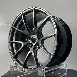 Llantas de Aleación de Aluminio Forjado Ligeras en Negro Mate 5x120 5x112 5x130 de 18, 19 y 20 Pulgadas para BMW M2 F80 <span class=keywords><strong>F90</strong></span> E46 Tesla - Product Image 4