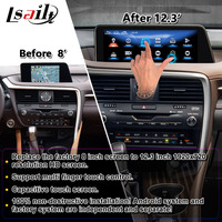 Écran multimédia Android Navigation Carplay pour Lexus RX RX450h RX350 RX200t RX300 RX450L RX350L 2016-2019