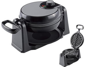 Machine à gaufres rotative <span class=keywords><strong>double</strong></span> face à plaque de 8 pouces 110V 127V 220V 1080W <span class=keywords><strong>gaufrier</strong></span> belge - Product Image 3