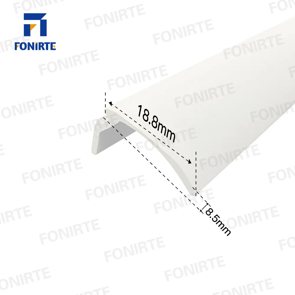 중국 FONIRTE 공장 도매 화이트 컬러 ASA UPVC/PVC 단일 새시 주택용 틸트 ventanas PVC 문 플라스틱 프로필