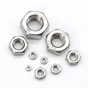 Paquete de 10 Tuercas Hexagonales de Titanio Pulido, Tuerca Hexagonal M3 M4 M5 M6 M12 M14 M16 M18 M20 Métricas DIN934 - Product Image 2