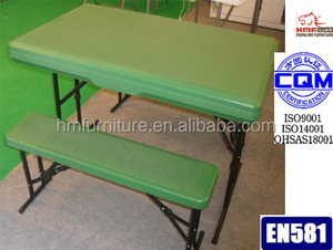 Special Manufacturing White HDPE Plastic Folding Picnic Dining <strong>Table</strong> <strong>Top</strong> <strong>Lightweight</strong> Blew Molding Popular OEM Steel for Outdoor - Product Image 4