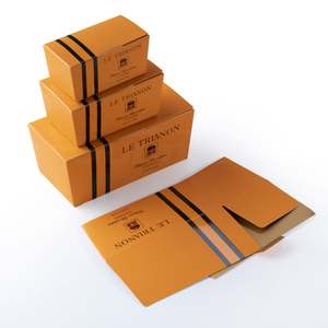 Tùy chỉnh ballotin sô cô la bao bì hộp giấy các tông sô cô la carton hộp quà tặng với Ribbon - Product Image 6