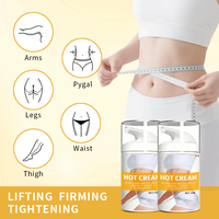 Crème Raffermissante Brûle-Graisse Ventre Plat Marque Blanche - Masseur Corporel Amincissant Anti-Cellulite et Perte de Poids pour Sculpter la Taille