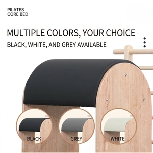 Baril d'escalade Pilates multifonctionnel en <span class=keywords><strong>bois</strong></span> d'érable, écologique, durable et réglable, pour l'entraînement de renforcement du tronc en studio - Product Image 6